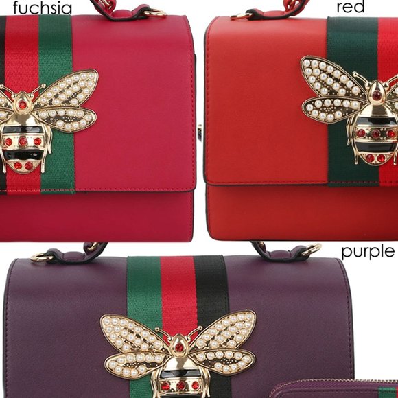 Queen Bee Satchel & Wallet Set - Picture 16 of 16